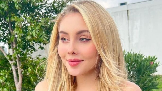 FOTOS: Maya Nazor pone de cabeza Instagram al modelar ajustado mini vestido azul, así es su 'look'