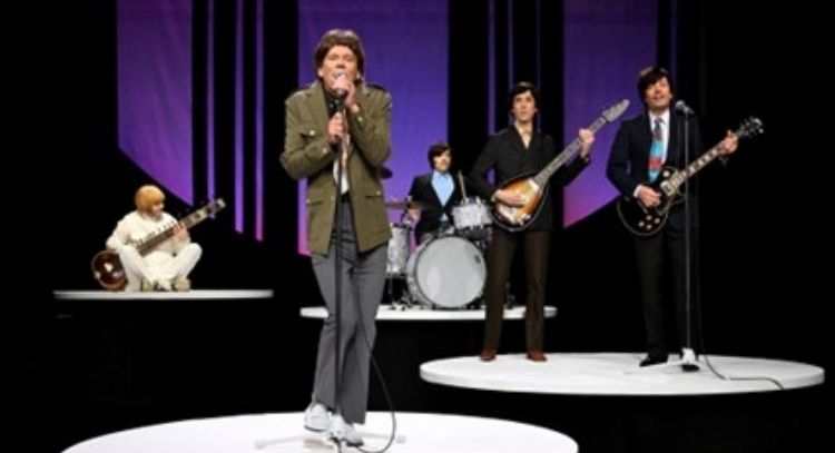 Kevin Bacon y Jimmy Fallon recrean el video de 'Paint It, Black' de los Rolling Stones; míralo aquí
