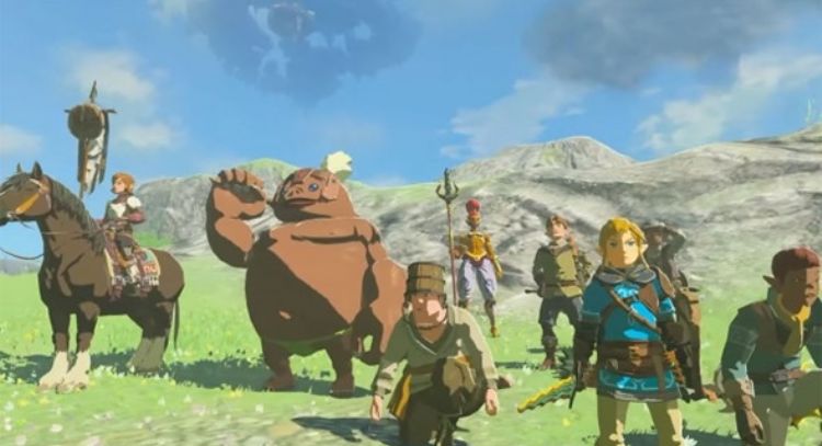 El trailer final de 'The Legend of Zelda: Tears of the Kingdom' muestra a Tulin uniéndose a Link