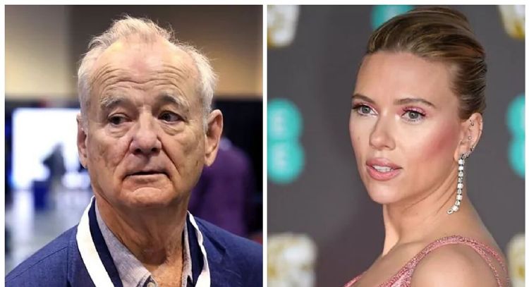 Scarlett Johansson describe como fue su "terapéutico" reencuentro con Bill Murray tras varios años