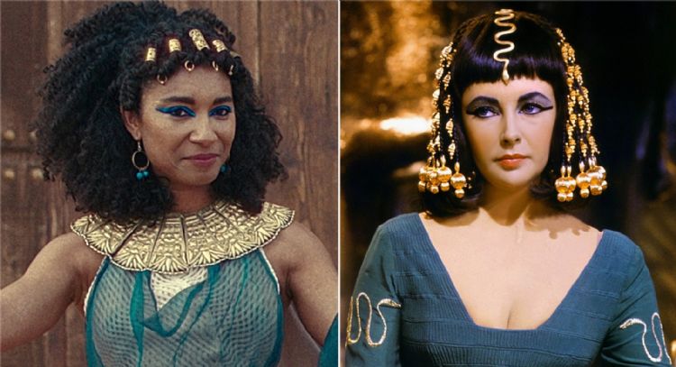 Director de 'Queen Cleopatra' dice que la nueva estrella de color se parece más que Elizabeth Taylor
