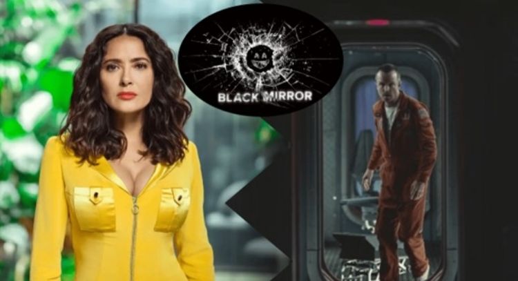 Netflix lanza el primer avance de la temporada 6 de 'Black Mirror' con Salma Hayek y Aaron Paul