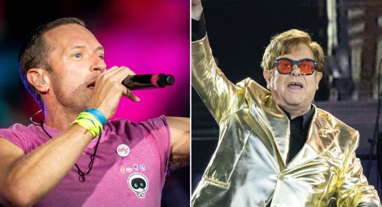 Coldplay rinde homenaje a Elton John durante el concierto final de despedida en Suecia; míralo aquí