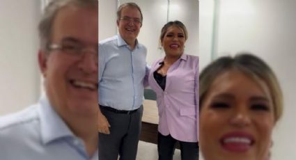 Así es como Marcelo Ebrard felicitó a Wendy Guevara por su victoria en 'La Casa de los Famosos'