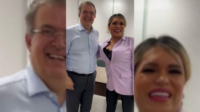 Así es como Marcelo Ebrard felicitó a Wendy Guevara por su victoria en 'La Casa de los Famosos'