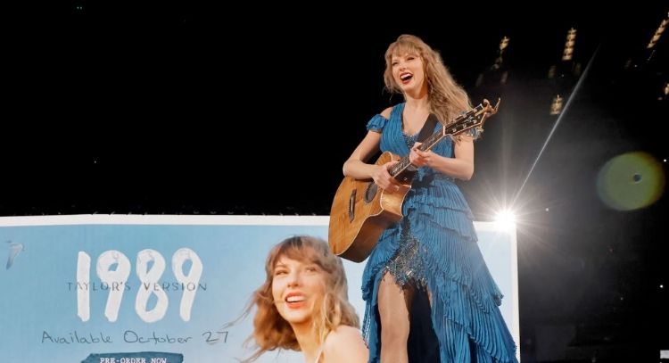 Aumentan las reproducciones de '1989' de Taylor Swift tras el anuncio de 'Taylor's Version'