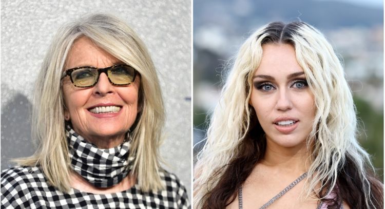 Diane Keaton rinde tributo a Miley Cyrus con un video por su nueva canción 'Used to Be Young'