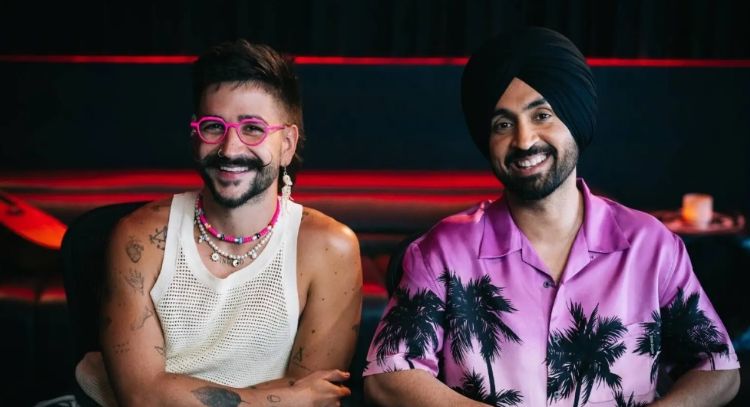Camilo se une a la estrella de Bollywood, Diljit Dosanj, para lanzar el video de 'Palpita'